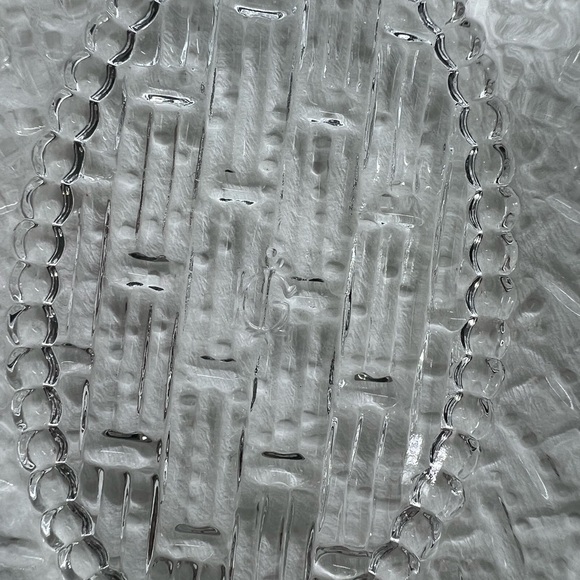 Vintage Imperial Lenox Glass Bunny Rabbit On Basket Candy Trinket Dish Box Lid - Picture 10 of 13